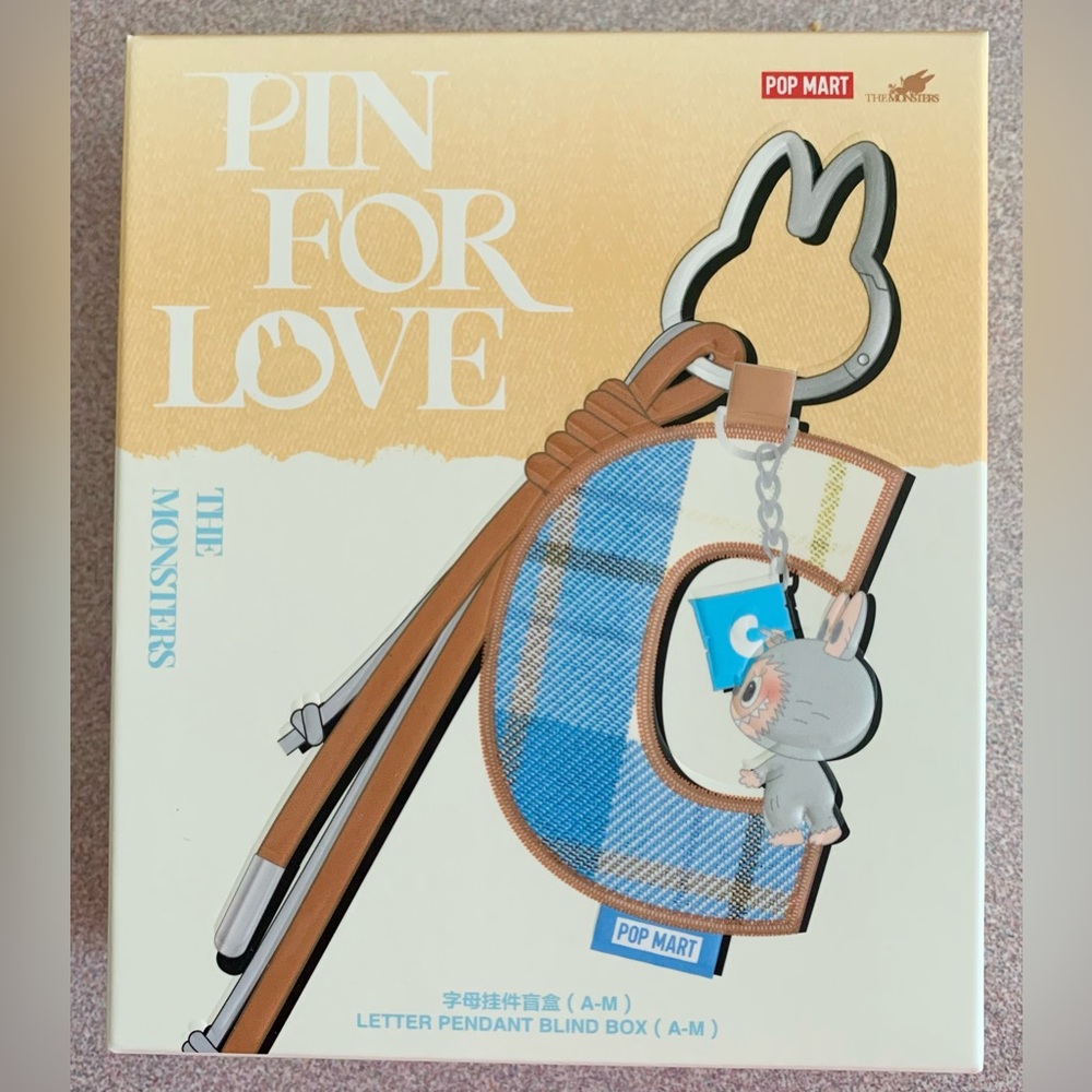 Pop Mart Pin for Love-AUTHENTIC NIB